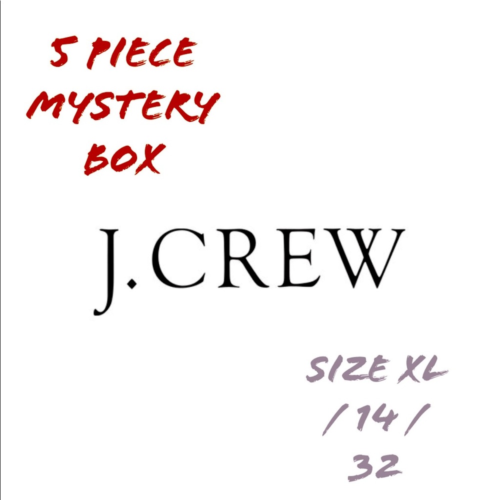J. Crew New 5 Piece Mystery Box